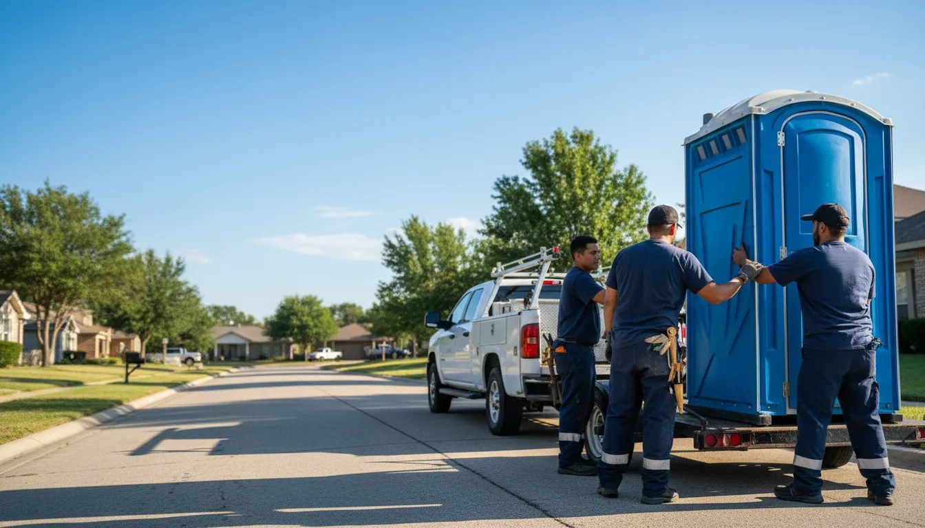 Portable Toilet Rental in Rose, OK near me